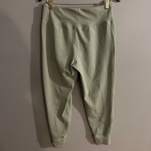 Under Armour Motion Gray/Green 4-Way Stretch Jogger Leggings Women’s L Joggers - Picture 3 of 11